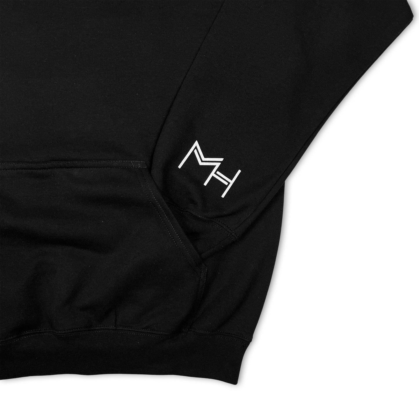Made Holy Signature Logo Hoodie (Black & White)