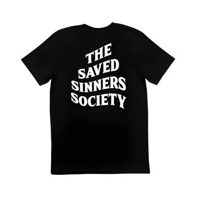 The Saved Sinners Society Tee - Black