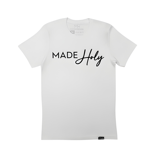 Made Holy Logo Tee - White