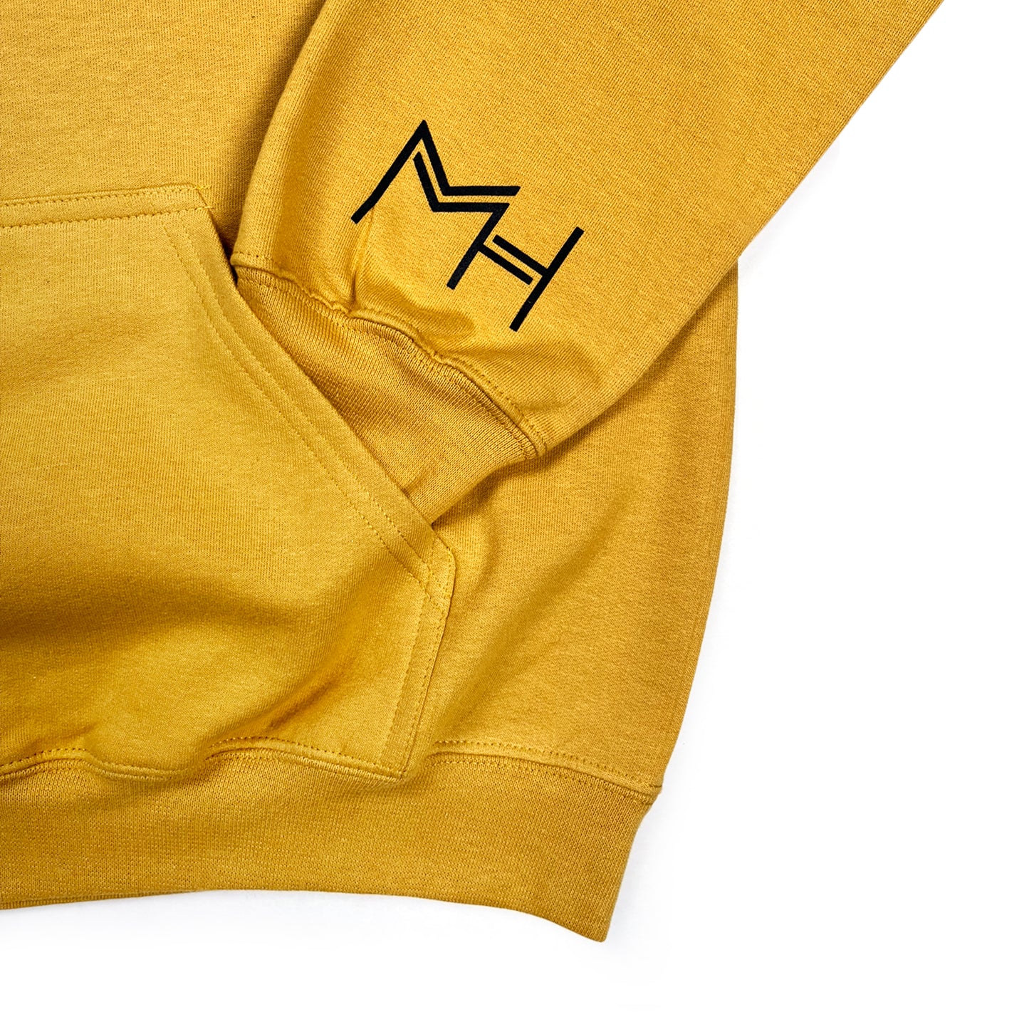 Made Holy Signature Logo Hoodie - Mustard Yellow