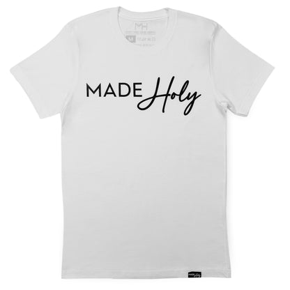 Made Holy Logo Tee - White