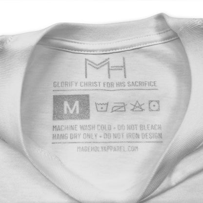 Made Holy Logo Tee - White