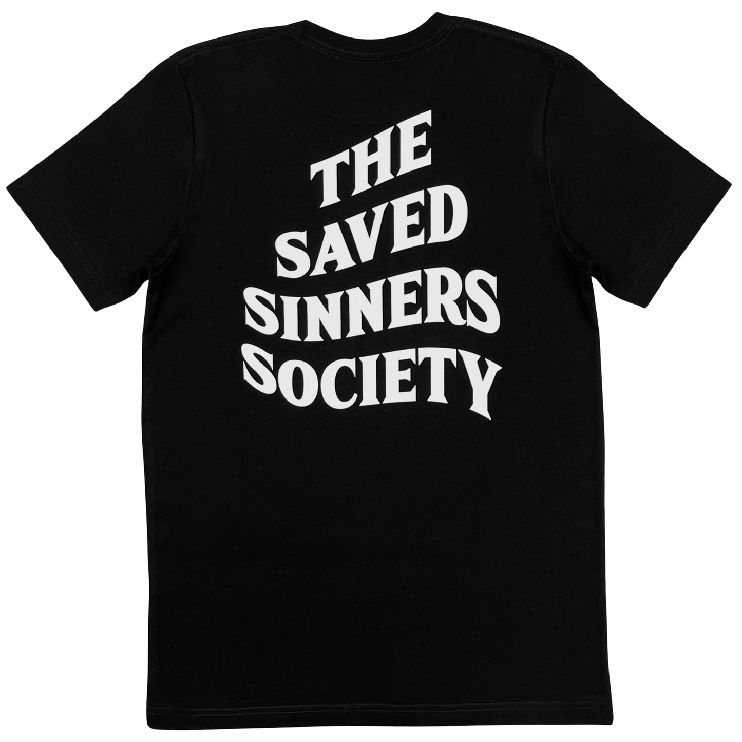 The Saved Sinners Society Tee - Black