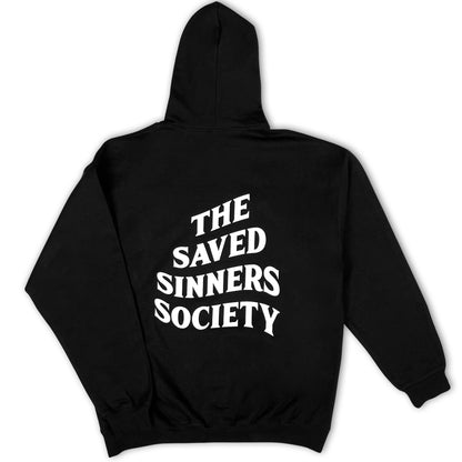 The Saved Sinners Society Black Hoodie