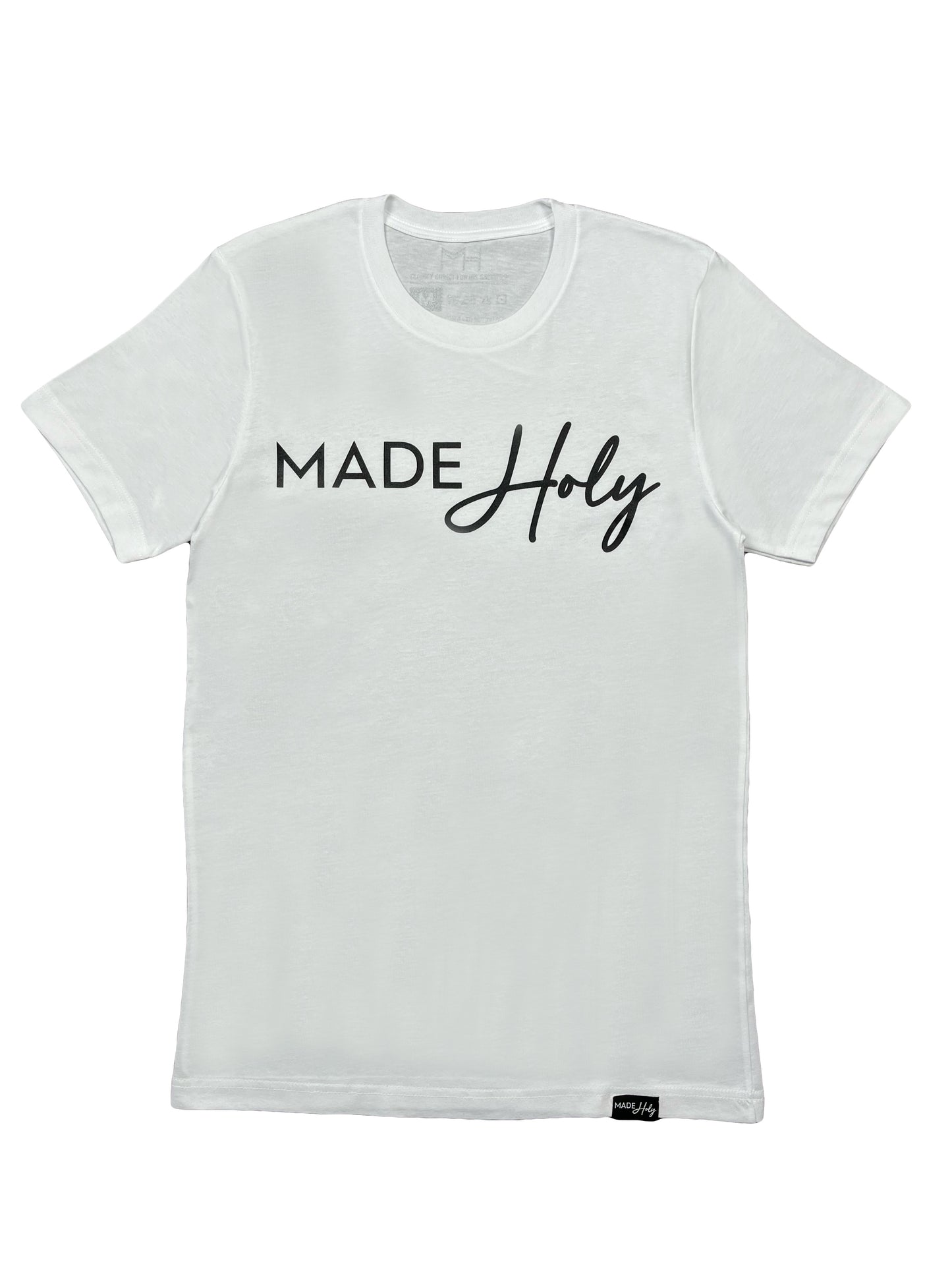 Made Holy Logo Tee - White