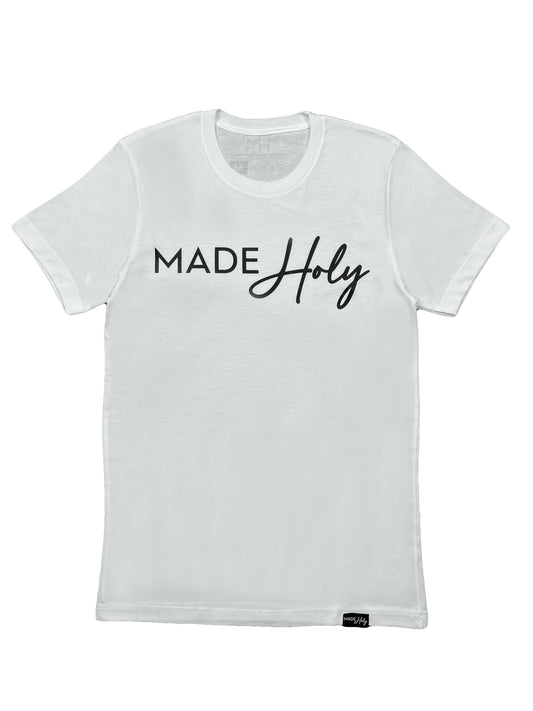 Made Holy Logo Tee - White